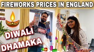 Diwali 2020 Shopping In England | FIREWORKS Prices in UK | Indian Youtuber In England | Hindi Vlogs