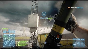 Battlefield 3 Helicopter Shot Down With An RPG - HD