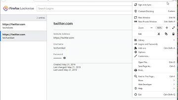 how to enable Firefox lockwise password manager in Nightly