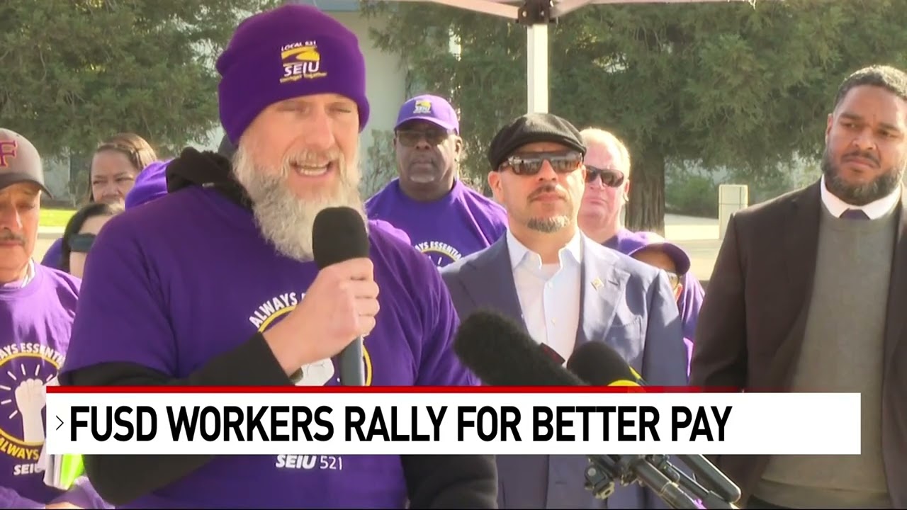 FUSD Works Rally Together For A Better Pay