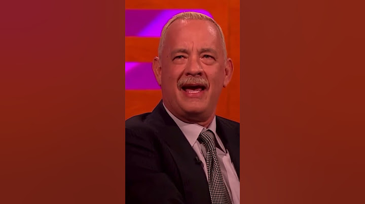 Tom Hanks talks about how fans call him #tomhanks #forestgump #grahamnorton #funny #shorts