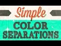 Create Color Separations in Photoshop