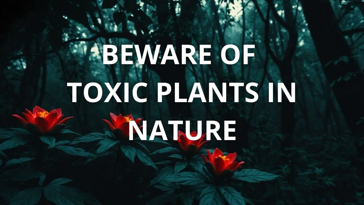Beware of toxic plants in nature