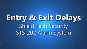 Options: Entry & Exit Delays