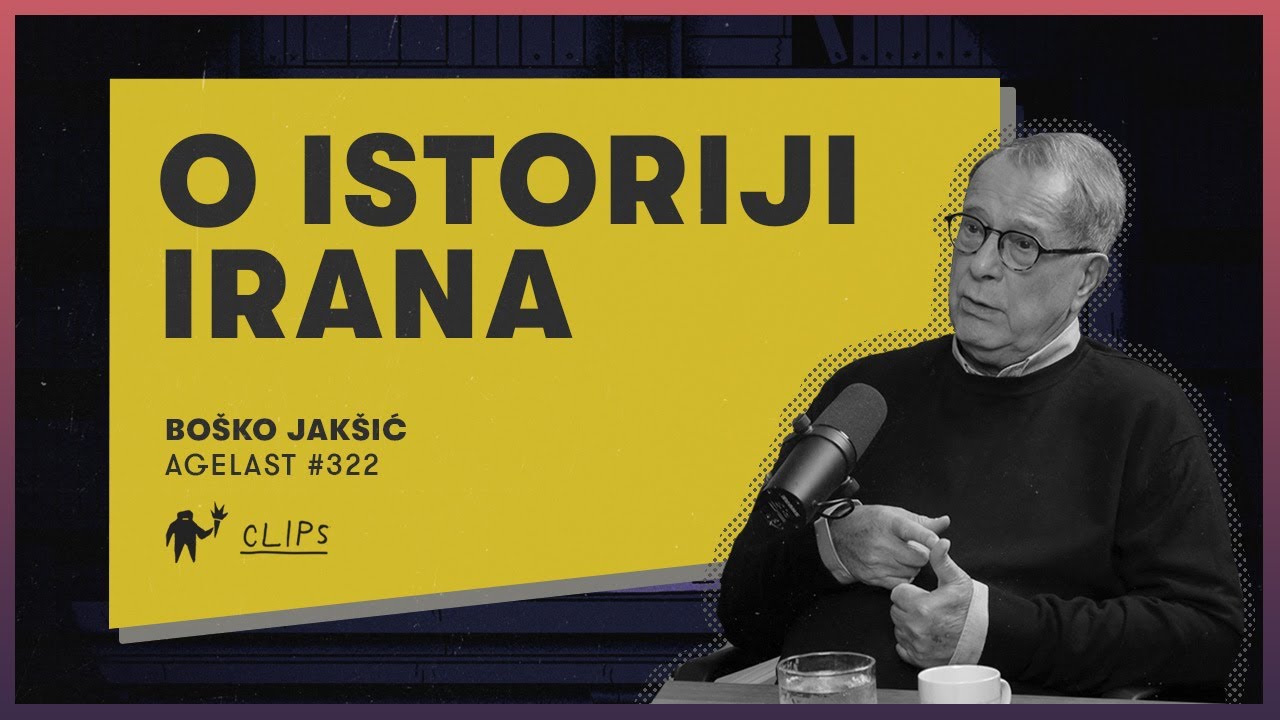 O Istoriji Irana, Boško Jakšić, novinar
