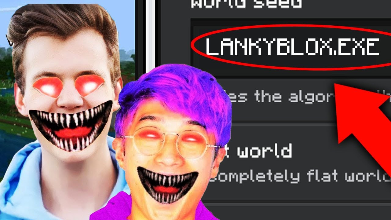 What's On The LANKYBOX.EXE Minecraft SEED? YouTube