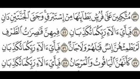 سورة الرحمن الشيخ محمد ايوب صفحة ٥٣٣