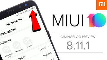 Miui 10 8.11.1 Changes and bugs fixes || miui 10 8.11.1 beta update rolling out