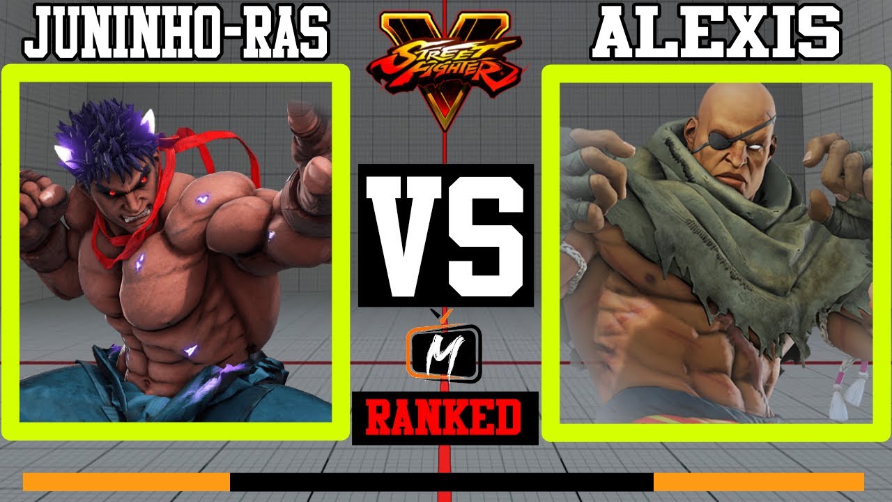 SFV CE 🥋 JUNINHO-RAS (kage) VS (sagat) Alexis