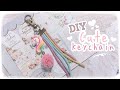 Membuat Gantungan Kunci Lucu dari Sisa Potongan Tali | DIY Cute Keychain