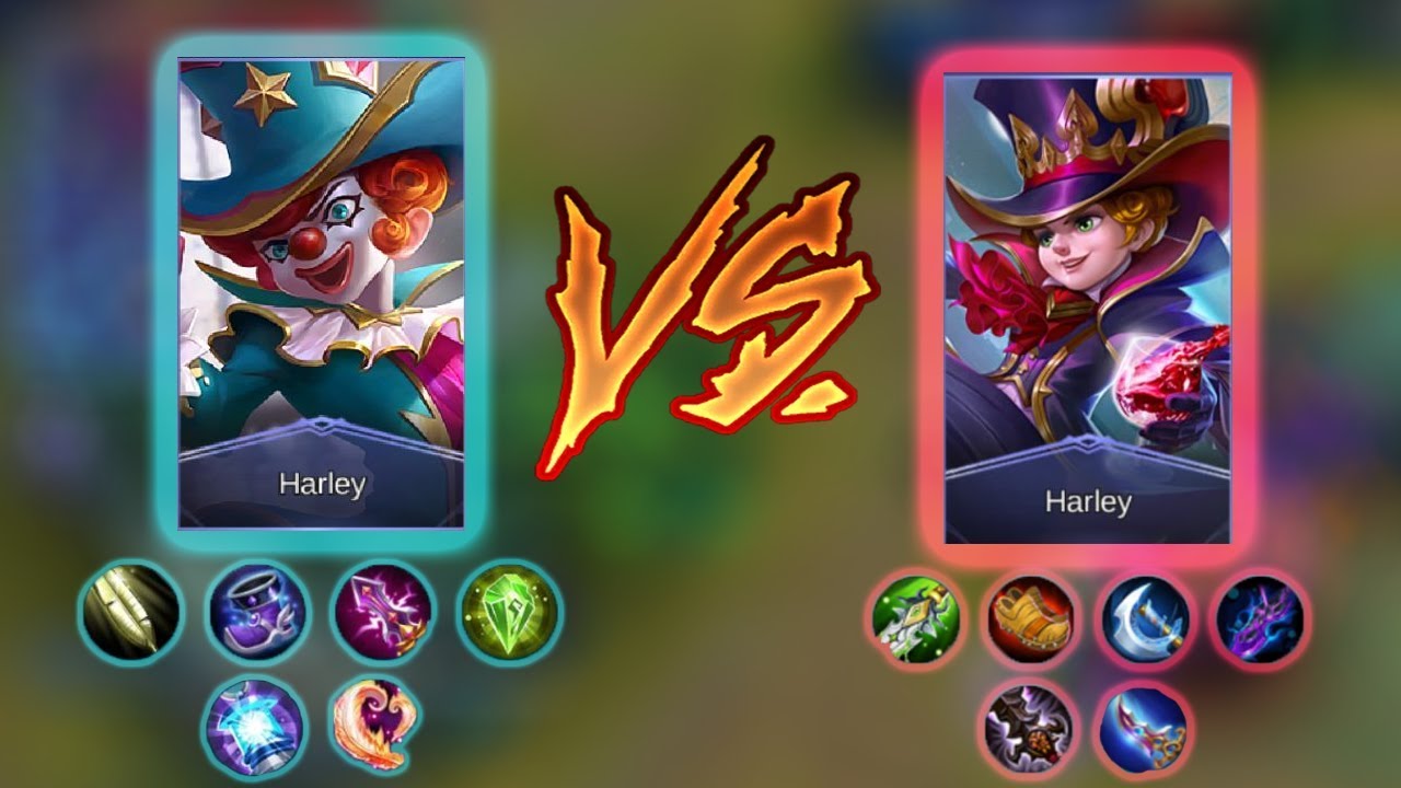 FULL MAGIC BUILD VS FULL PHYSICAL BUILD HARLEY - 1VS1 ...