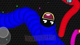 Cacing Superhero Karakter DeadPool || Worm Snake Zone || Slither Worms zone io #95991