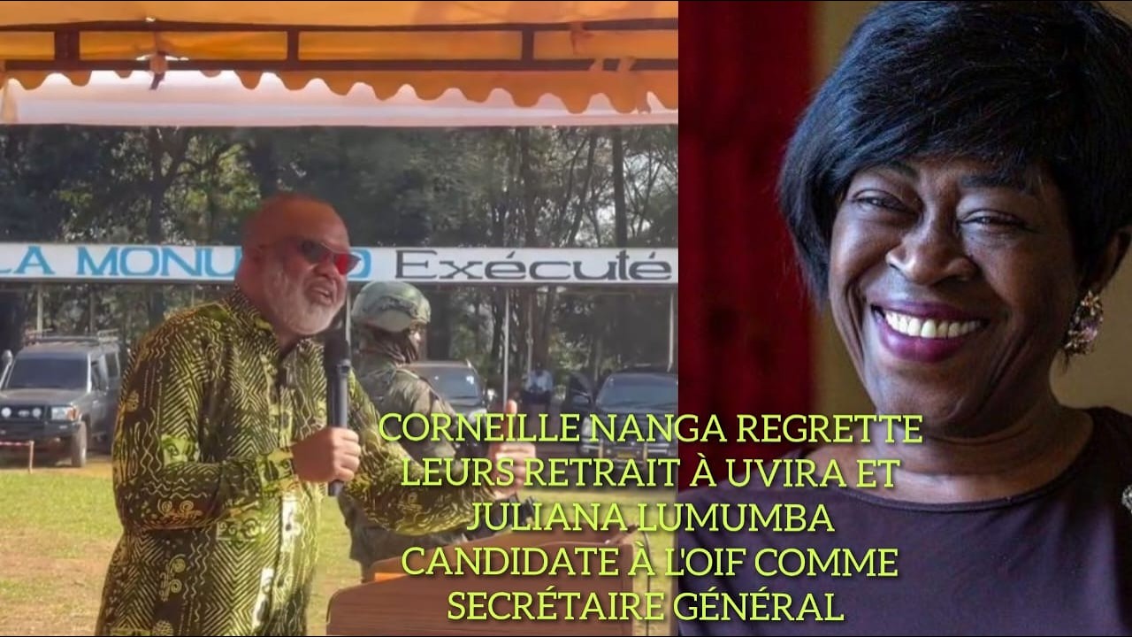 SUIVEZ LE MESSAGE DE CORNEILLE NANGA APRES LA MORT DE WILLY NGOMA DETERMINER A AVANCER