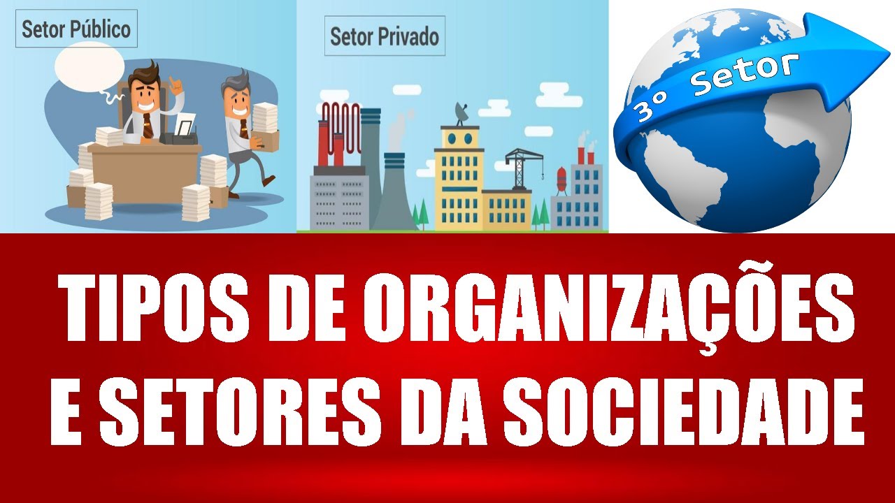 8º ANO PET 6 / SEMANA 01 / TIPOS DE ORGANIZAÇÕES E SETORES DA SOCIEDADE ...