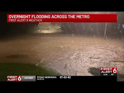 Dozens Rescued, Roads Closed After Historic Omaha Metro Flooding