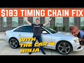 We Completely FIXED My Audi A4 TIMING CHAINS For ONLY $183 with@realcarninja