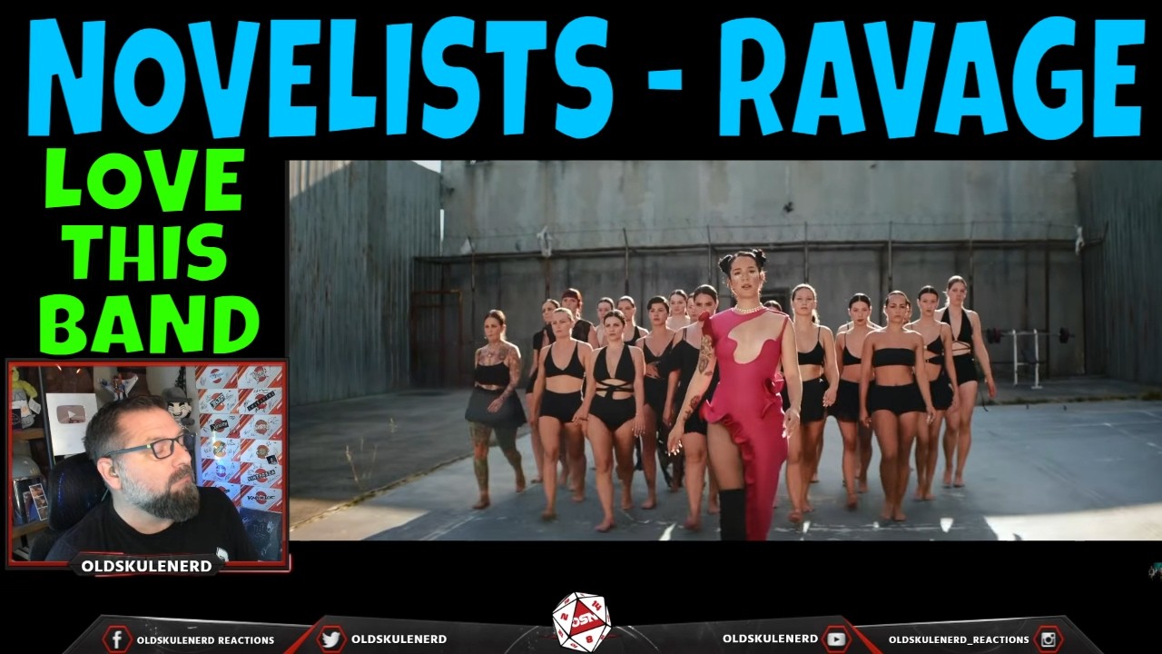 NOVELISTS - Ravage (Official Video) OLDSKULENERD REACTION |
