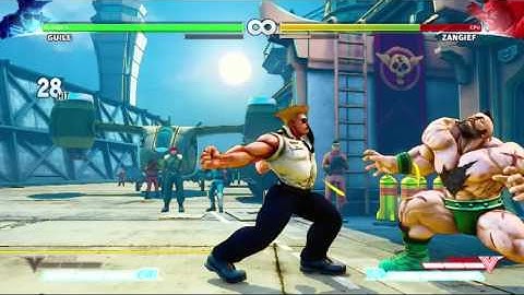 Almost 20sec Long Guile Combo [35-Hits]
