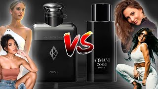 WOMEN REACT! Armani Code Parfum vs Ralph's Club Parfum screenshot 3