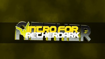 Intro for AetherDark! → [Sync + Epic] ByTFX (Hago Intros Gratis)