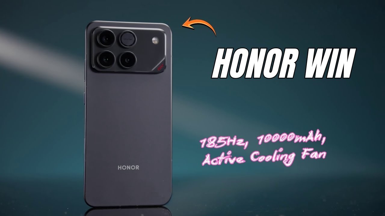 🔥 Подробный обзор Honor Win | Мощный аккумулятор 10 000 мАч + игровая производительность 185 Гц |...