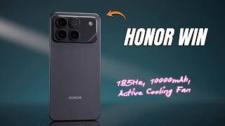 🔥 Honor Win In-Depth Review | 10,000mAh Beast Battery + 185Hz Gaming Power | Price in UK