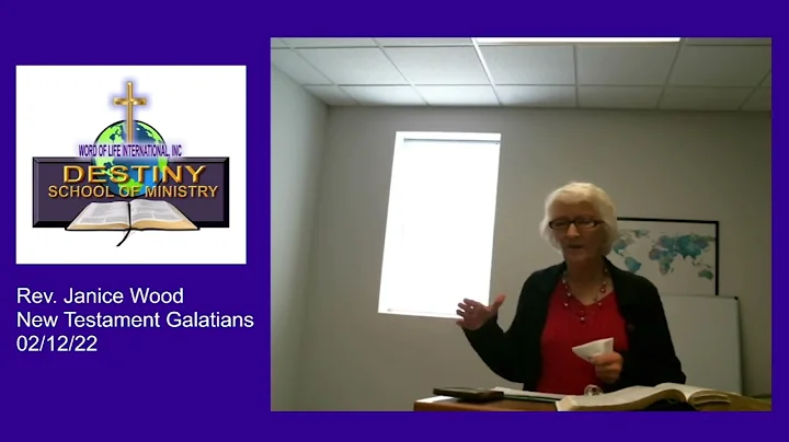 Rev  Janice Wood    Galatians