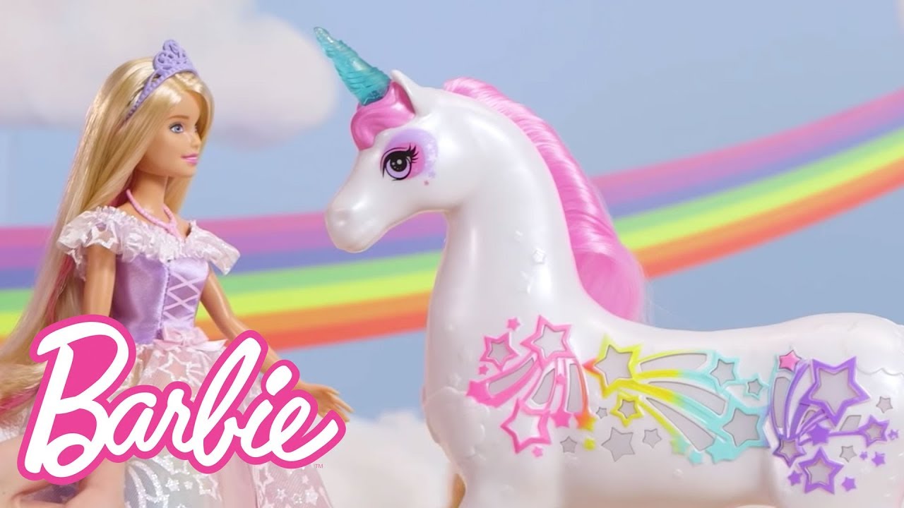 barbie avec licorne