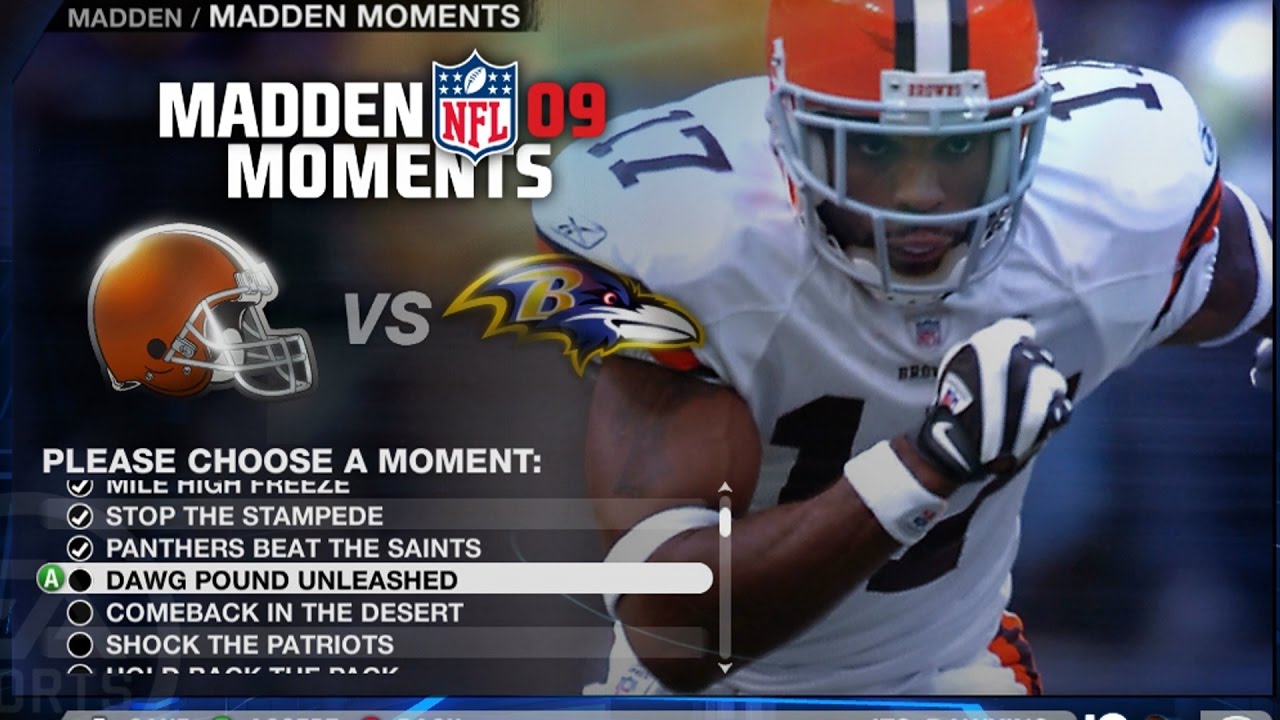 LETS PLAY MADDEN 09 MADDEN MOMENTS PART2 