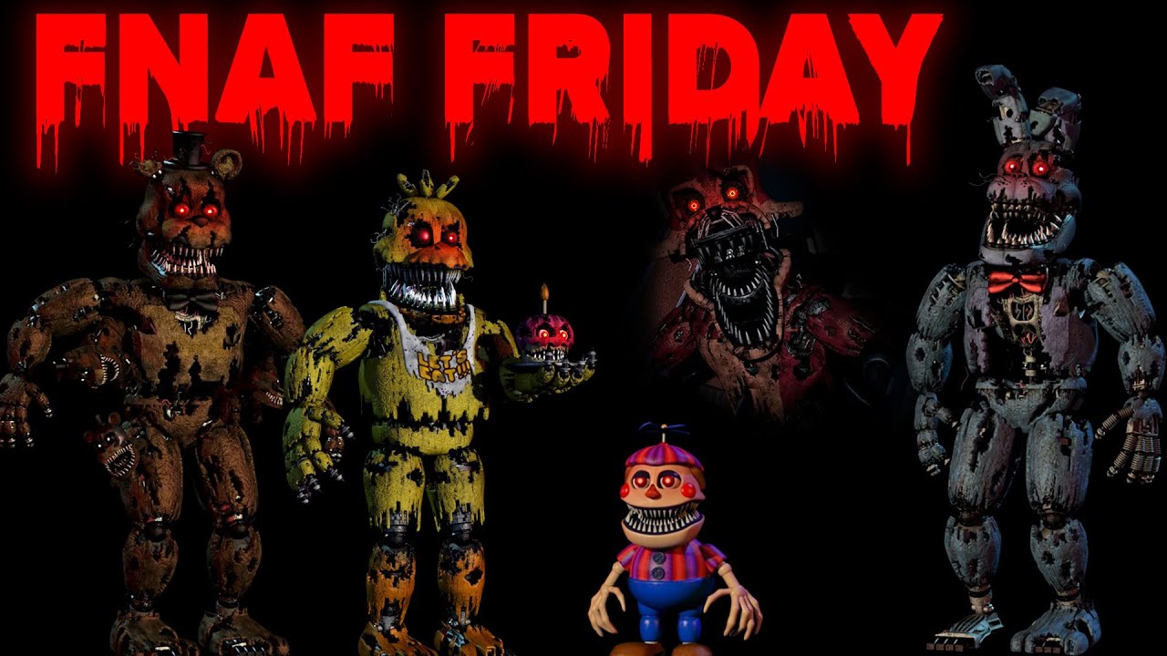 The SCARIEST FNAF Game Ever Made??? - Five Nights at Freddy's 4 (FNAF ...
