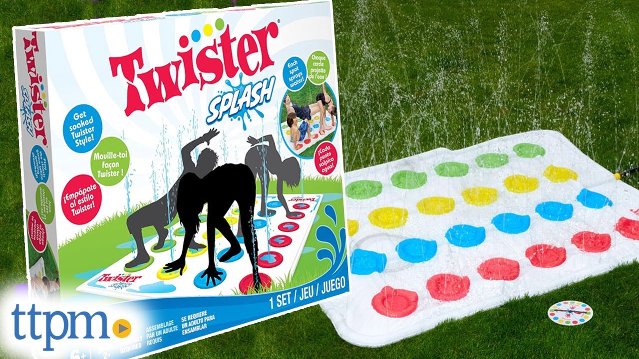 Hasbro Twister Splash Game from WowWee Instructions + Review