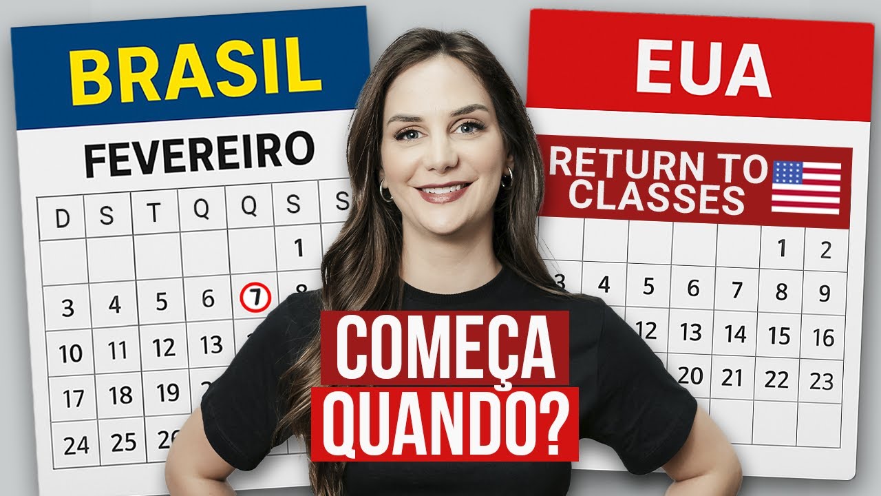 Ano Letivo Americano: O Que Muda Pra Quem Estuda Lá - YouTube