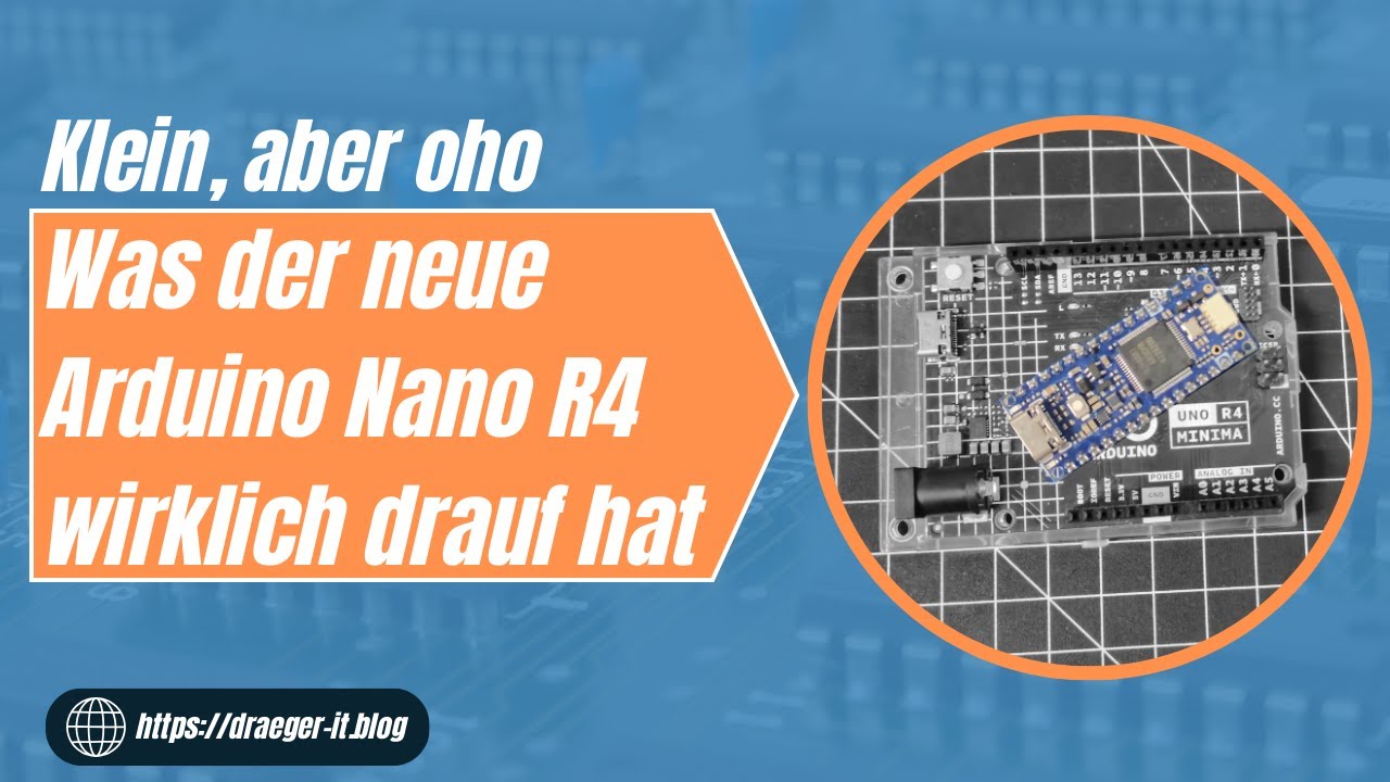Klein, aber oho: Was der neue Arduino Nano R4 wirklich drauf hat