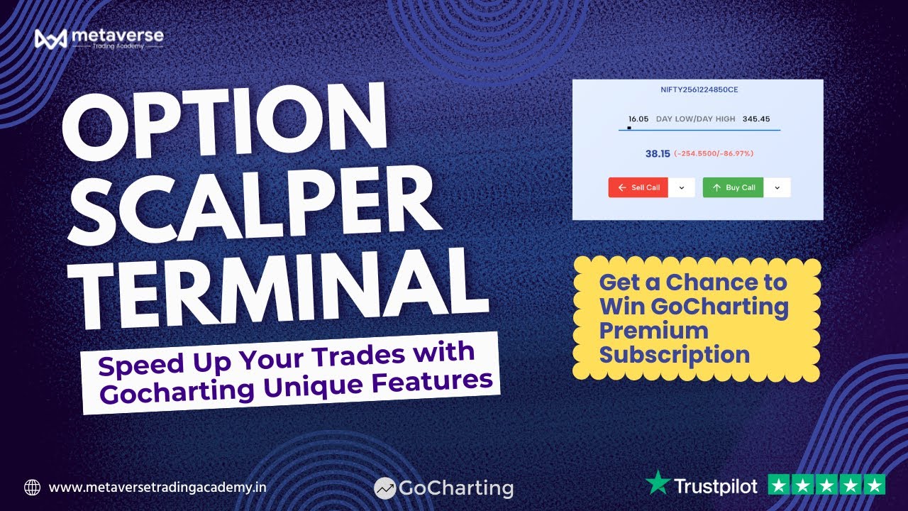 OPTION SCALPER TERMINAL – Built for Precision. Powered by GoCharting.Com |  #trading