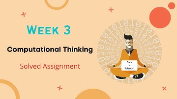 IIT Madras Computational Thinking Week 3 Graded Assignment | January Qualifier 2022