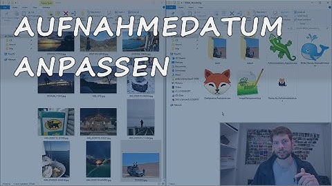 Aufnahmedatum von Bildern mit Python anpassen.