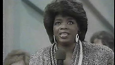Sept 1986 Oprah Winfrey Show debut month TV commercial