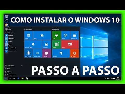 Vídeo: Como Instalar O Windows Em