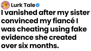 I vanished after my sister convinced my fiancé I was cheating using fake evidence.