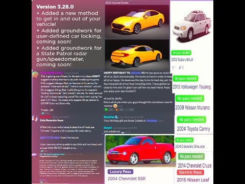 Roblox Greenville Update Last Weeks And This Weeks Information - greenville roblox official on twitter a 2019 chevrolet