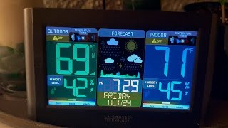 La Crosse Technology La Crosse Technology Weather Station with Customizable Alerts, Weather Forecast