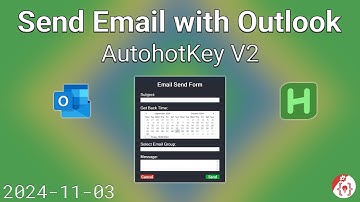 Email with Outlook and  AutohotKey V2