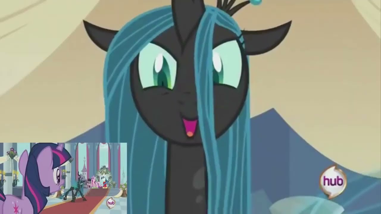 Queen Chrysalis has a Sparta Churchrock Remix