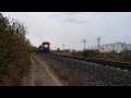 2ТЭ10МК-0694 с грузовым поездом на перегоне Уральск - Жилаево