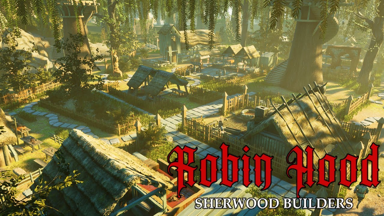 LIVE | Robin Hood - Sherwood Builders 1.0 | EARLY LOOK | MEDIEVAL City Building Action Adventure RPG