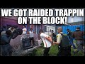We got raided trappin on the block  gta rp  grizzley world whitelist