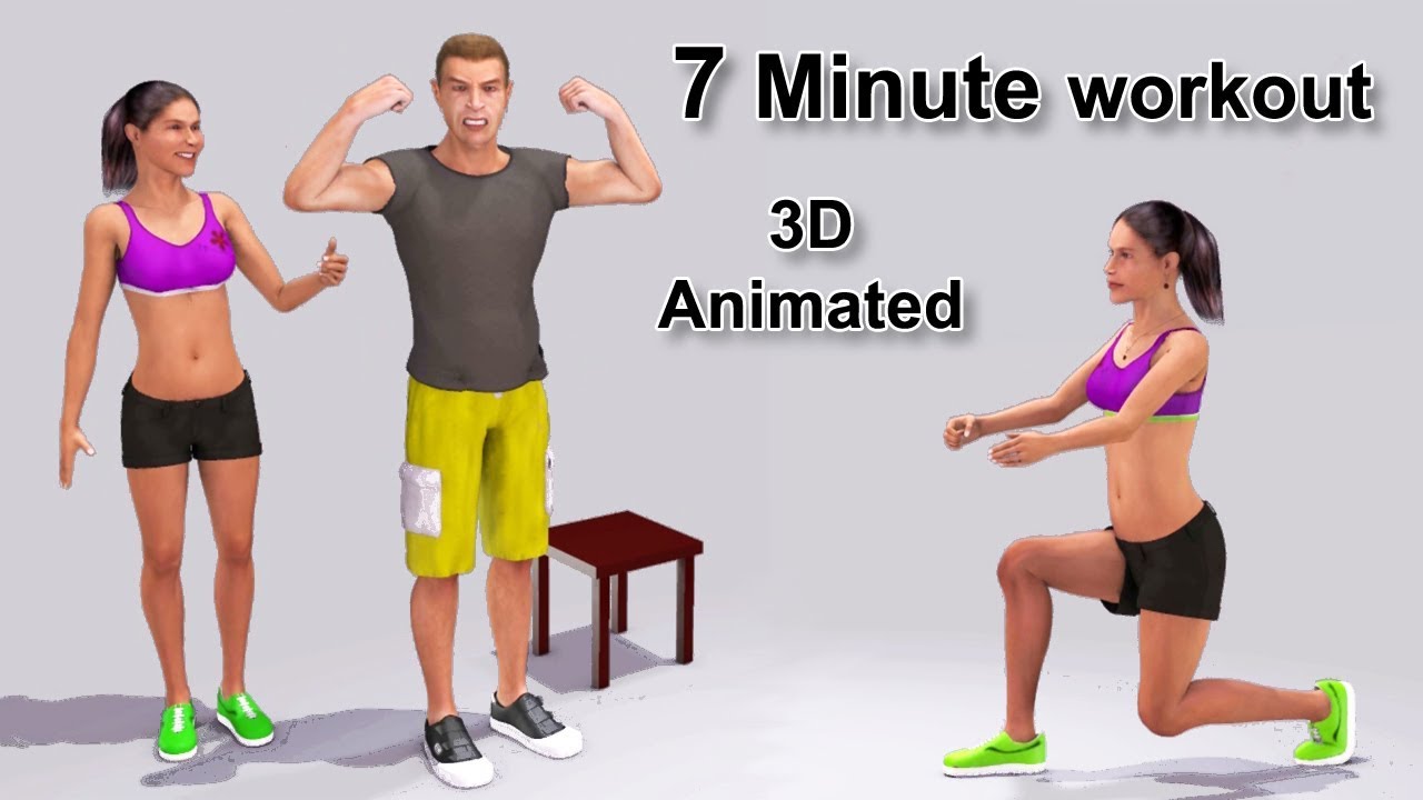 The Scientific 7 Minute Workout / Foolproof HIIT in 3D - YouTube