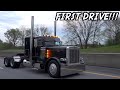 PETERBILT 379 FIRST DRIVE WITH NEW 18 SPEED TRANSMISSION!!!! SO EPIC!!!!