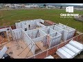 Etapas de Construção - Casa de Isopor