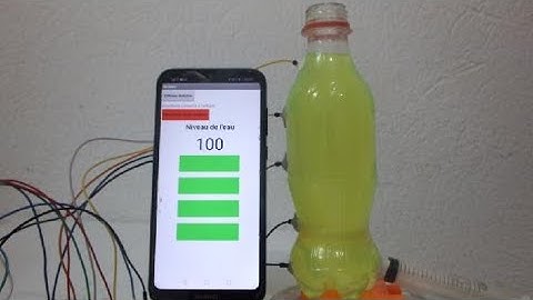 Water level measurement system based on Arduino and Smartphone